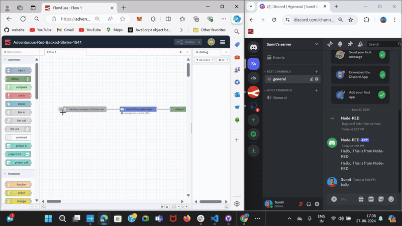 Sending messages to Discord users "Sending messages to Discord users"